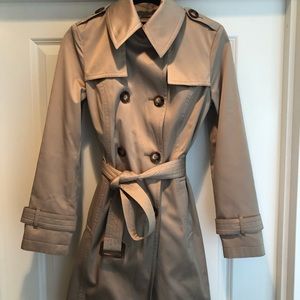 MICHAEL Michael Kors Khaki Trench Coach